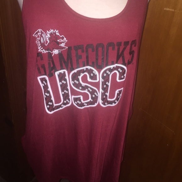 𝅺Women usc gamecocks tank top size xl - Picture 2 of 4